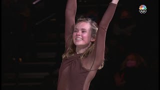 Mariah BELL 2022 US Figure Skating Championships quotWorth Itquot by Danielle Bradbery [upl. by Zetes]