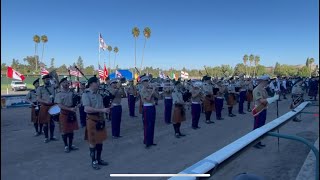 79th’s Farewell to Gibraltar  Vancouver Regt Irish Pipes amp Drums x 3rd Marine Aircraft Wing Band [upl. by Elrahc]