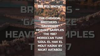 The Chemical Brothers  Galvanize Original Sample [upl. by Maurise116]