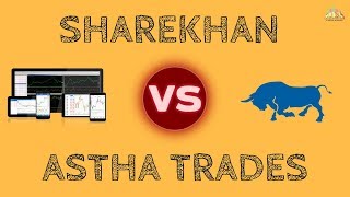 Sharekhan Vs Astha Trades  Pricing Trading Platforms Margin [upl. by Fidelio]