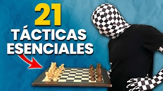 21 TÁCTICAS para GANAR en AJEDREZ [upl. by Linus]