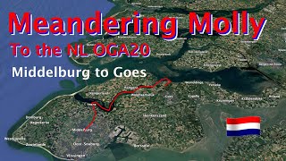 Standing Mast Route across Zeeland from Middelburg to Goes [upl. by Aikat]