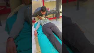 Cervical spine pain treatment chiropractic treatment posture corection pain clinic in Haryana loharu [upl. by Darn]