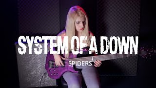 System Of A Down  Spiders BASS COVER amp TABS [upl. by Nahgam]