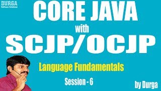 Core Java with OCJPSCJP Language Fundamentals Part6  Arrays Part1 [upl. by Herta591]