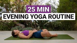 25 Min Evening Yoga Flow  Daily Routine To Relax amp Unwind [upl. by Couchman559]