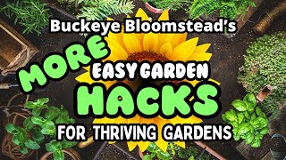 More Easy Garden Hacks for Thriving Gardens [upl. by Nilatak]