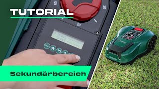 Mähroboter 20 V Sekündärbereich schnell erklärt  PARKSIDE [upl. by Kermit]