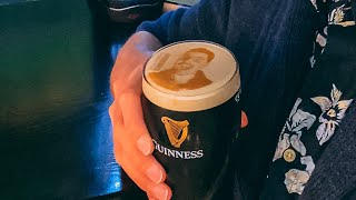 Guinness with Selfie on the Foam [upl. by Landy]