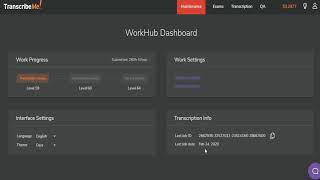 TranscribeMe  New Transcription User Interface [upl. by Elleoj]