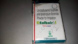 SALBAIR L RxLevosalbutamal salphate amp Ipratropium bromide capsule [upl. by Kindig]