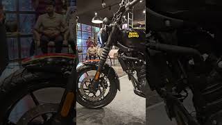 Royal Enfield Guerrilla 450 Brava Blue and Playa Black shorts youtubeshorts [upl. by Scholz287]