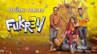 Fukrey 3 Official Trailer Pulkit Samrat Varun Sharma Manjot Singh Richa Chadha Pankaj Tripathi [upl. by Oballa]