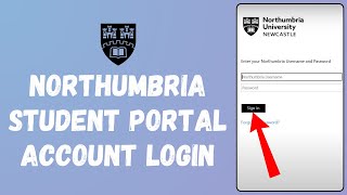 Northumbria Student Portal Login  How to Sign in to Northumbria University MyPortal Account 2024 [upl. by Kroy872]