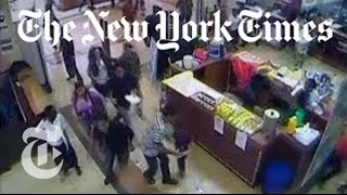 Kenya Mall Attack  New Surveillance Footage of Nairobi Shooting  The New York Times [upl. by Russo]