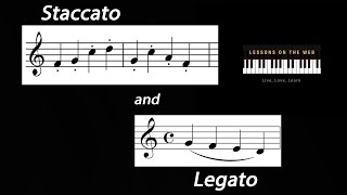 Staccato and Legato What they Look Like and How to Play Them [upl. by Nafets]