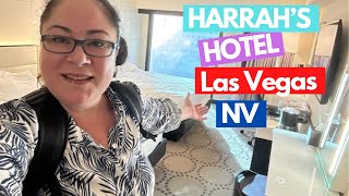 Harrahs Las Vegas Room Tour  Preview Mountain Tower amp Casino Floor [upl. by Narmi]