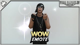 FFXIV  Wow Emote [upl. by Anelys207]