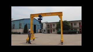 MAGICART  Portable Gantry Crane 5 ton [upl. by Nedah]