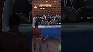 Infliger des dégâts à un adversaire moins de 10 s après avoir quitté une cachette 🫣 fortniteshorts [upl. by Aljan]