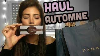 BIG HAUL MODE amp BEAUTE AUTOMNE  Miss Guided Zara Huda Beauty ♡ [upl. by Suoirred]