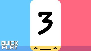 Quick Play  Threes  Gameplay of a Brilliant MathBased Puzzle Game for the iOS [upl. by Nannek]