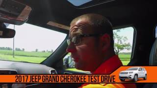 2017 JEEP GRAND CHEROKEE TEST DRIVE [upl. by Anayt]