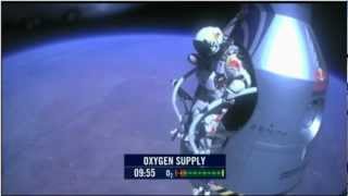 Felix Baumgartner  Red Bull Stratos Space Jump 2012 FULL VIDEO HQ [upl. by Ardnuahsal]