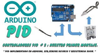 Controladores PID 3  implementando un PID con arduino para calentar agua [upl. by Roxanna]