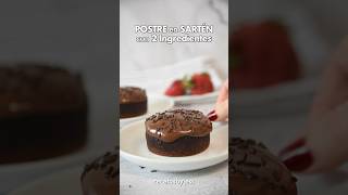 POSTRE con 2 INGREDIENTES en la SARTÉN 🍫 postresfaciles recetas [upl. by Mylor827]