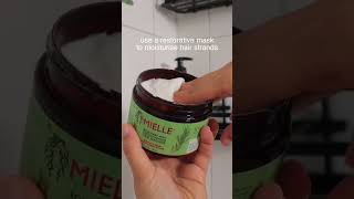 Mielle Rosemary Mint Strengthening Shampoo  Rosemary Mint Strengthening Hair Masque [upl. by Dde239]