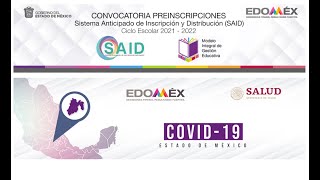 ♥PREINSCRIPCIONES PREESCOLAR PRIMARIA Y SECUNDARIA 1° GRADO 2021 EDOMEX ♥ [upl. by Sauer]