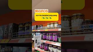 Migros Market İndirimli Zeytin Fiyatları instagram keşfet shorts fyp ankara reels reklam [upl. by Berey]