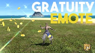 FFXIV Gratuity Emote [upl. by Genia]