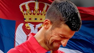 Novak Djokovic wins gold medal at Olympia SERBIA ❤️ 🇷🇸 🇷🇸🇷🇸 [upl. by Kenzie]