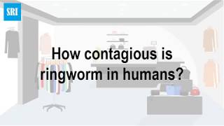 How contagious is ringworm in humans [upl. by Atika]