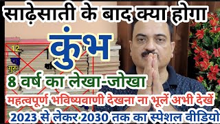 Kumbh rashi 2023 to 2030 important prediction  Aquarius sign 8 years prediction  Kumbh [upl. by Malachy]