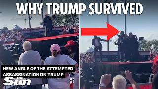 Trump shooting witness describes why Pres survived bullets as new footage emerges [upl. by Ecyob]