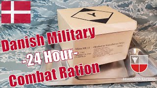 Danish Defence MRE Review  DENMARK Combat Ration TASTE TEST 24 Hour  Military Meal Ready to Eat [upl. by Draner540]