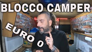 CAMPER  BLOCCO CIRCOLAZIONE 2022 DIESEL EURO 0 [upl. by Marleen904]