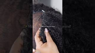 How to make your vpart wig look natural [upl. by Kessel]