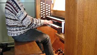 Berceuse Op77 no3 by Alexandre Guilmant on pipe organ [upl. by Katya]