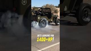 Worlds Coolest Drag Jeep Ever jeepwillys jeeps willysjeep lsxturbo lsxworld turbocharged [upl. by Ahselyt885]