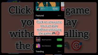 How to Play Instant Games in Playstore  Instant Games kaise Karen  games  shorts [upl. by Ennahoj974]