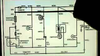 Partes del Refrigerador o Nevera quotDiagrama Eléctricoquot [upl. by Kared234]