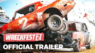 Wreckfest 2  Official Reveal Trailer  THQ Nordic Digital Showcase 2024 [upl. by Enrobyalc]