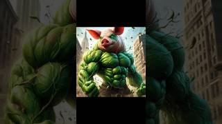 Unbelievable Hybrid Animal Combinations Revealed Fusion bionic pig hybridanimals art [upl. by Wilcox]