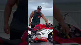 M1000rr vs panigale V4 bikelife rider best sounding motorcycles [upl. by Ailimac]