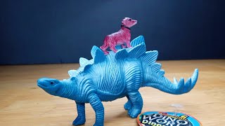 Unboxin Doxin  Dino World Dinosaurs Stegosaurus Toy [upl. by Ydderf]