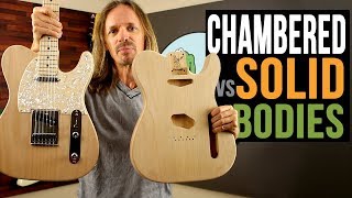 Solid vs Chambered Electric Guitar Body [upl. by Connors]